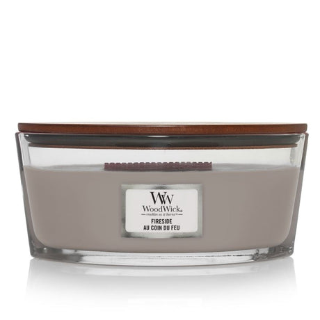 Woodwick fireside candle