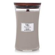 Woodwick fireside candle
