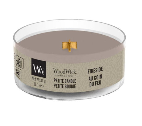 Woodwick fireside candle