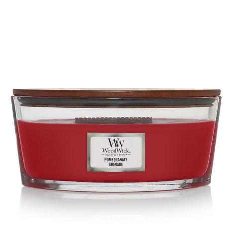 Woodwick pomegranate candle