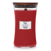 Woodwick pomegranate candle