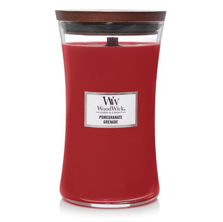 Woodwick pomegranate candle