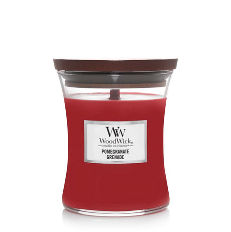 Woodwick pomegranate candle