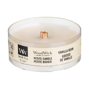 Woodwick vanilla bean candle