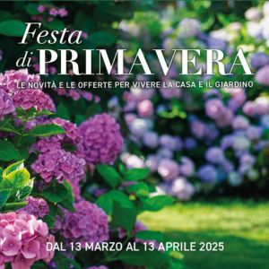 Volantino di Primavera 13 marzo - 13 aprile 2025