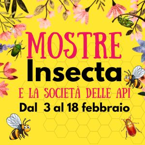 Mostra Insecta e La società perfetta delle Api