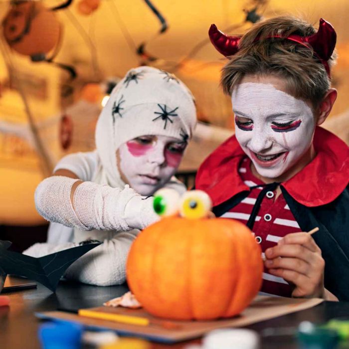 Laboratorio per bambini- Decora la tua zucca