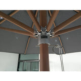 Ombrellone Cosmo da giardino con palo centrale