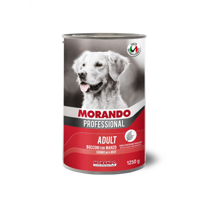 Morando Professional cane lattina 1250gr vari gusti