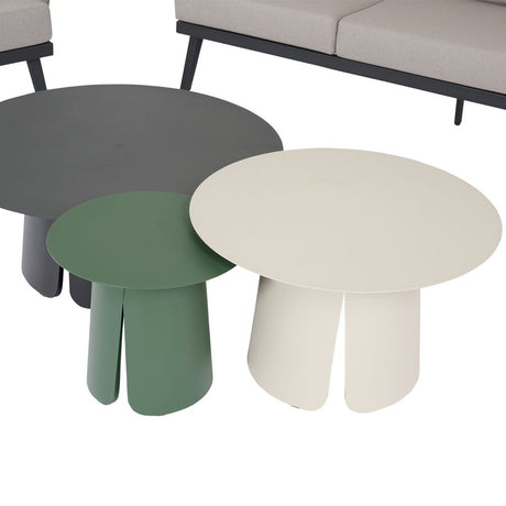 Salotto da esterno in alluminio da 5 posti - Antony