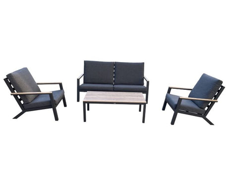 Salotto da esterno Walker in alluminio