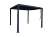 Pergola Djerba antracite 3x3 mt - Iperverde