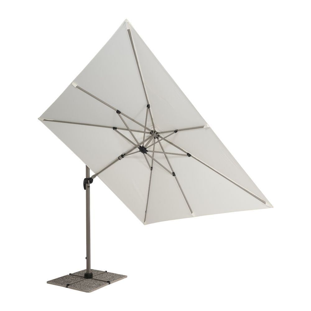 Ombrellone a Palo Laterale Sanremo Special - Quadrato 3x3 metri