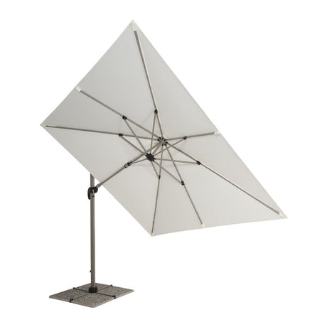Ombrellone a Palo Laterale Sanremo Special - Quadrato 3x3 metri