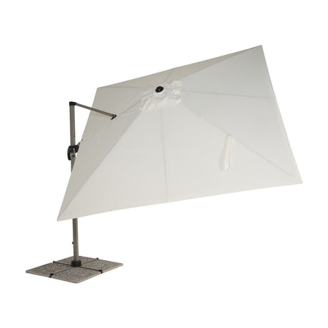Ombrellone a Palo Laterale Sanremo Special - Quadrato 3x3 metri