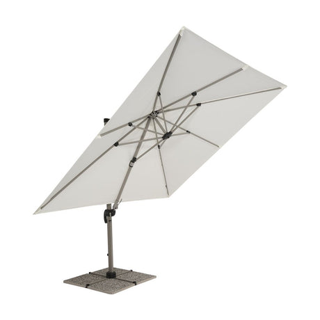 Ombrellone a Palo Laterale Sanremo Special - Quadrato 3x3 metri