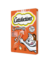 Catisfactions Creamy snack cremoso per gatti 4x10gr - Iperverde