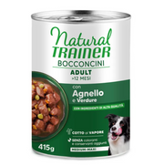 natural trainer per cani medium/maxi lattina 415 gr