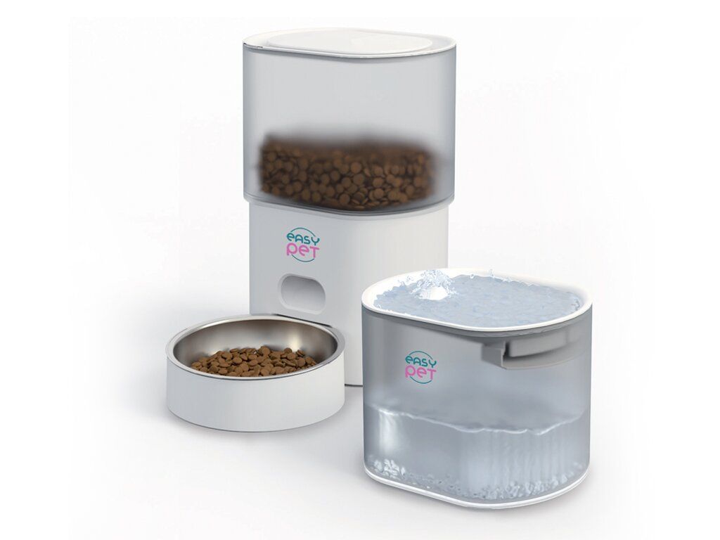 EASY PET KIT DISTRIBUTORE AUTOMATICO 3LT + FONTANELLA