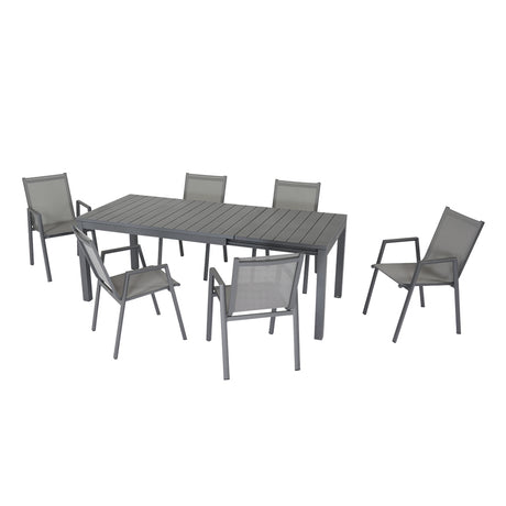 Set Pranzo da Giardino Pratic Allungabile 6-10 Posti