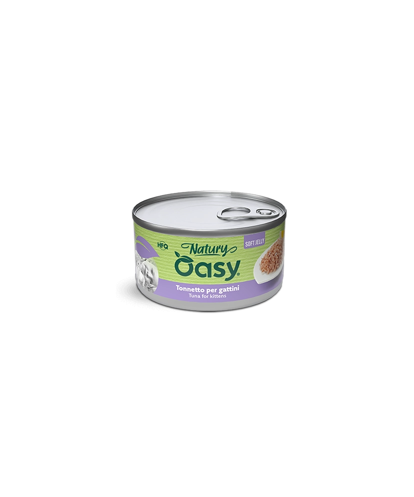 Oasy kitten Natury Soft Jelly Tonnetto 85gr