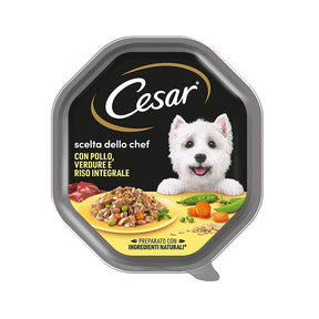 cesar Scelta dello Chef vaschette per cani 150 gr - Iperverde