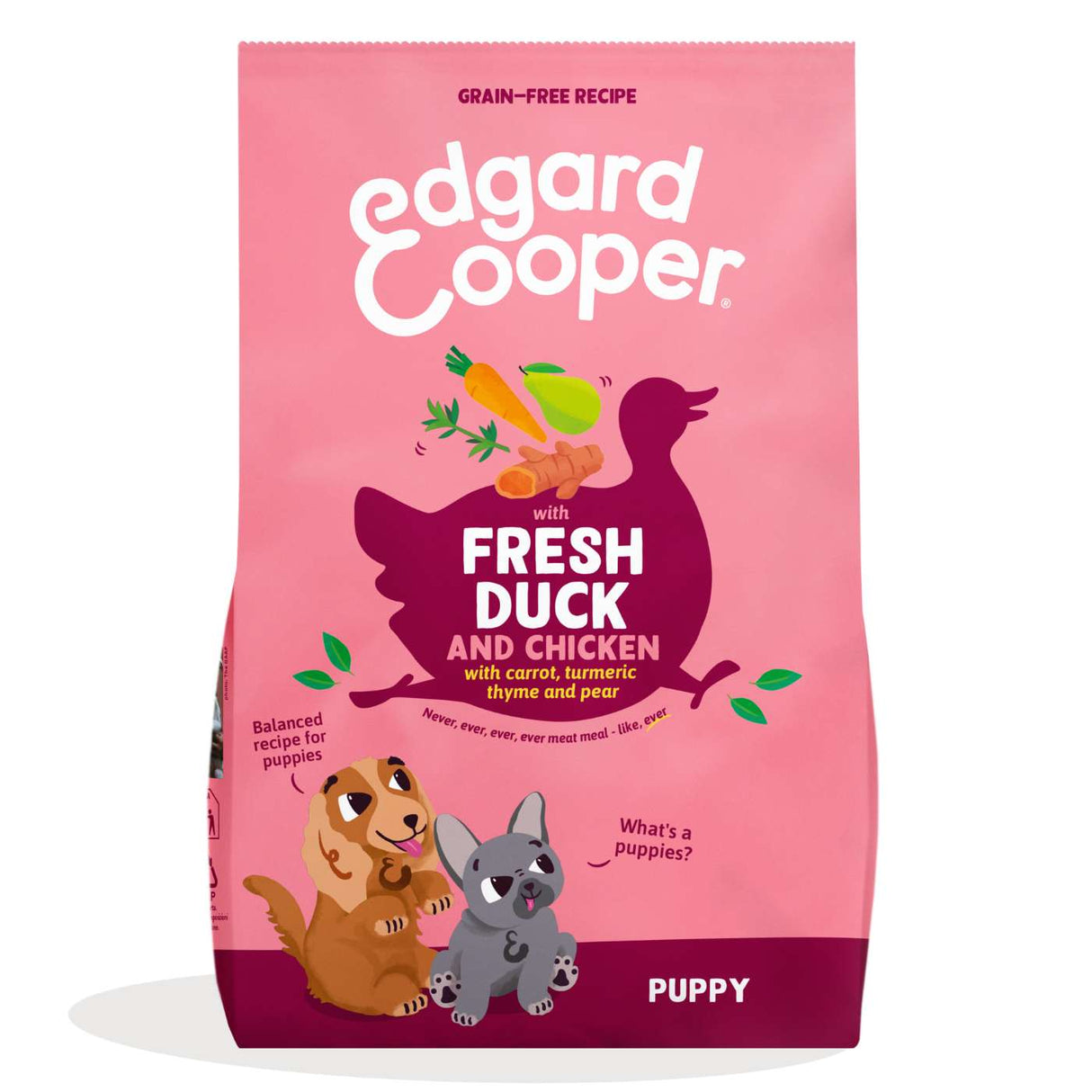 Edgard & Cooper Puppy Small - Anatra e Pollo 3 kg