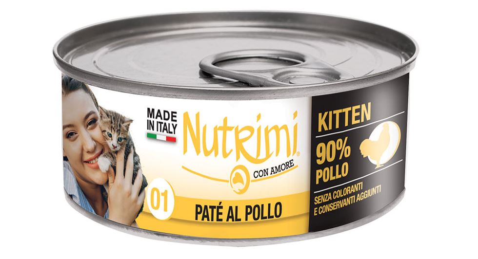 nutrimi kitten patè per gattini 85gr - Iperverde