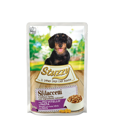 StuzzyDog Busta alimento in sfilaccetti per cani 100g