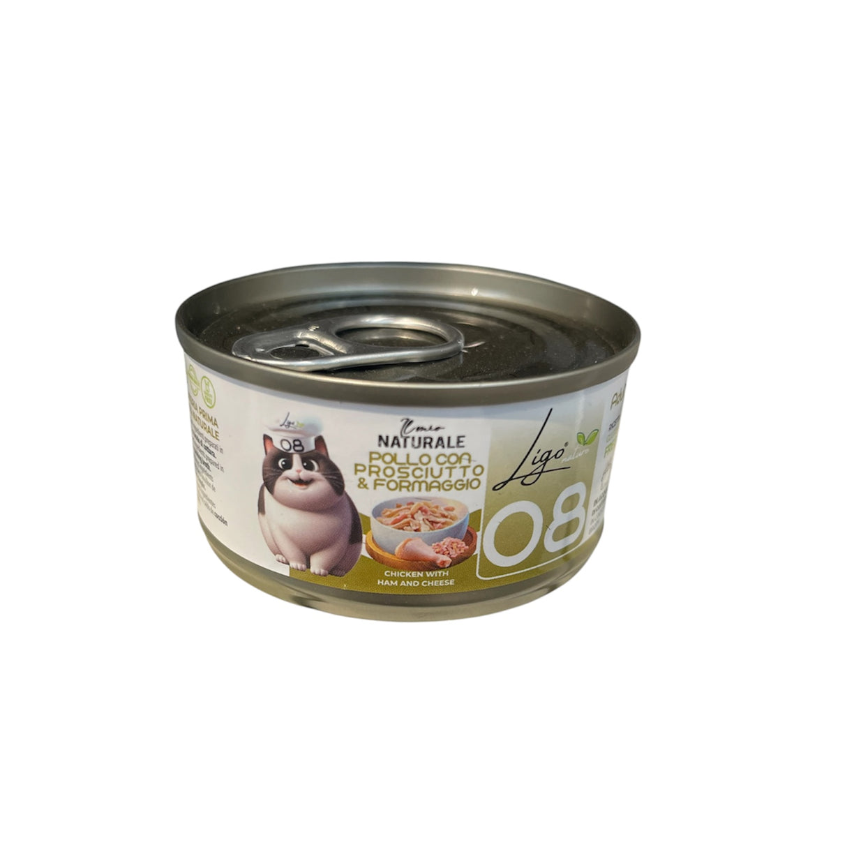 Ligo Nature vellutata 07 alimento per Gatti Adulti - tonno con calamari  85 gr