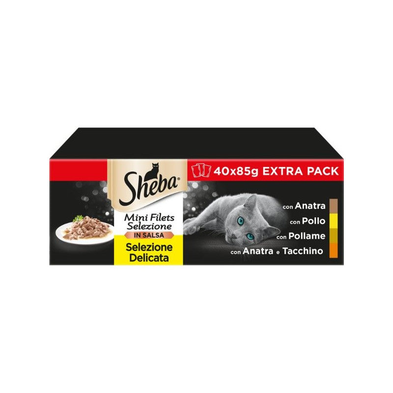 Sheba Selezione Delicata Multipack 40 x 85 gr
