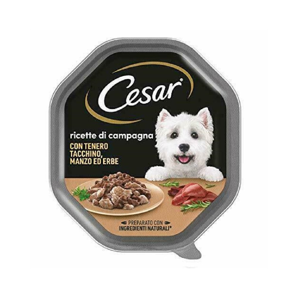 cesar Ricette di Campagna vaschette per cani 150 gr - Iperverde