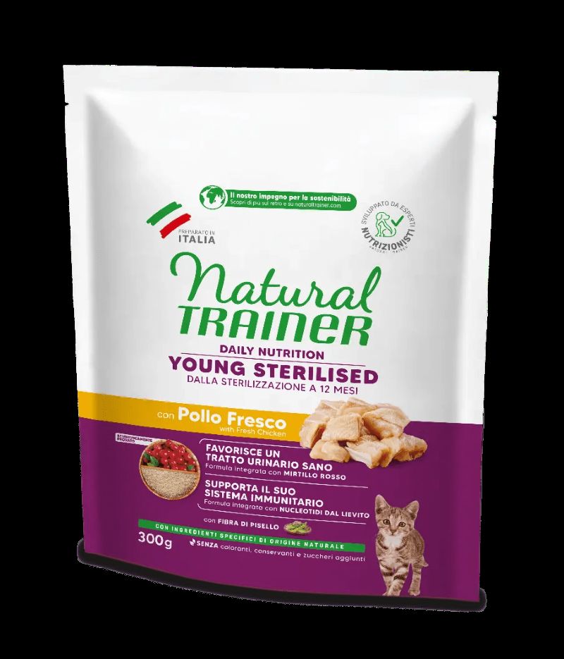 Natural Trainer Gatto Young -  Pollo 300 gr
