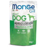 monge grill busta per cani adulti 100gr - Iperverde