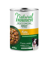 natural trainer per cani medium/maxi lattina 415 gr