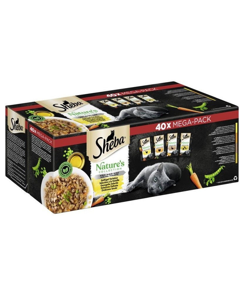 Sheba Mpk selezione delicata in gelatina 40pz