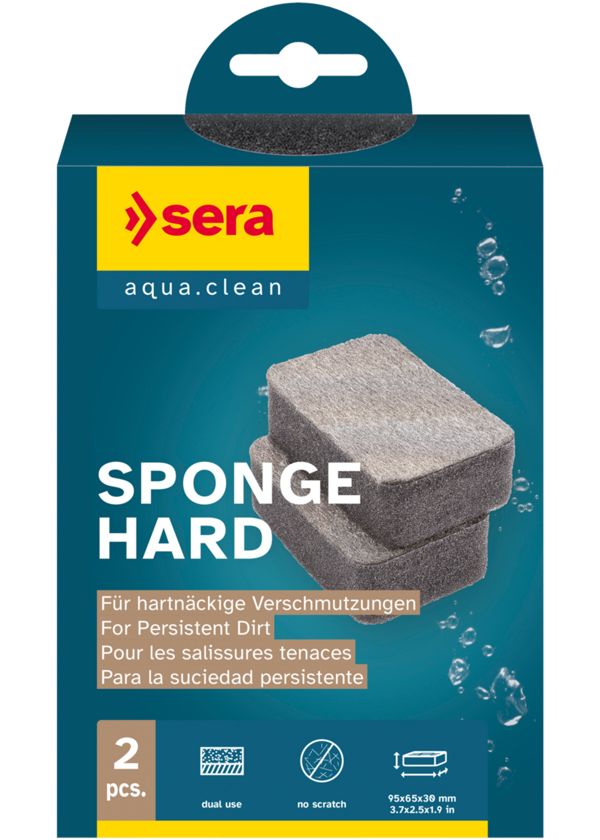 Sera Sponge Hard -  2 pz