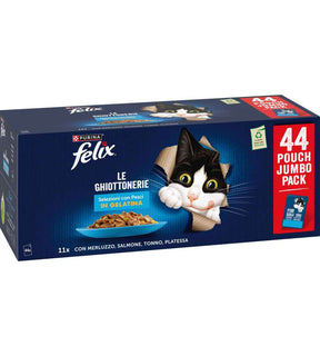 Felix Le Ghiottonerie Multipack  Pesce 44 x 85 gr - Iperverde