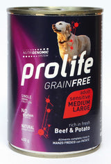 Prolife Dog grainfree per cani adulti 400gr