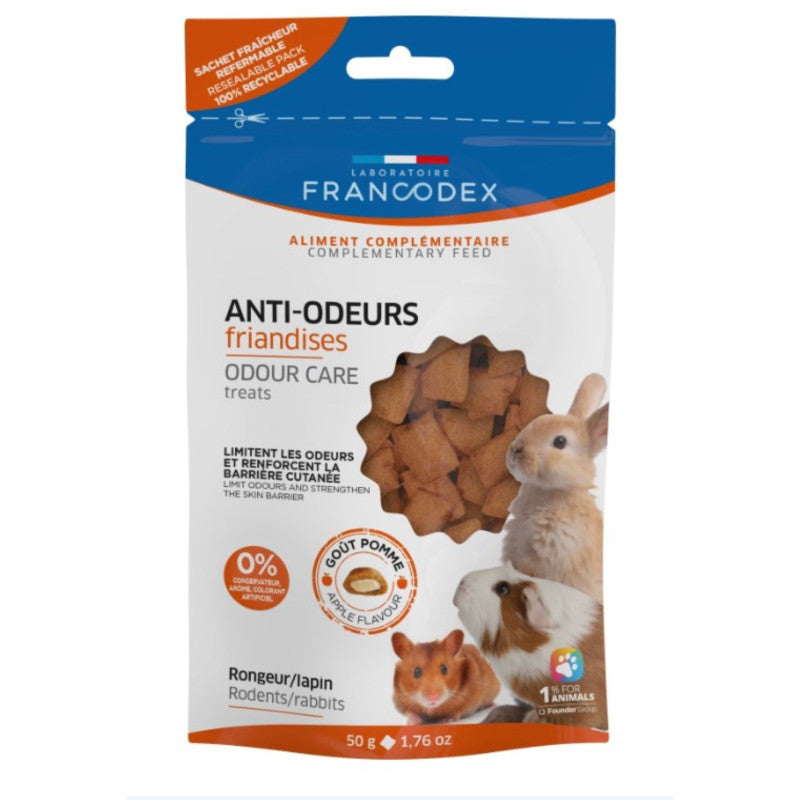 Francodex Snack Anti Odore per Roditori 50gr