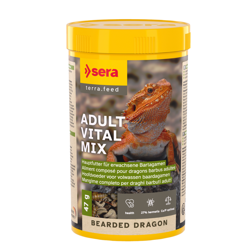 Sera Bearded Dragon Adult Vital Mix Mangime completo per draghi barbuti adulti 250ml