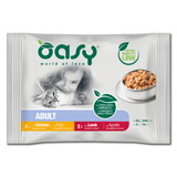 Oasy FlowPack buste in bocconi per gatti 4x85gr