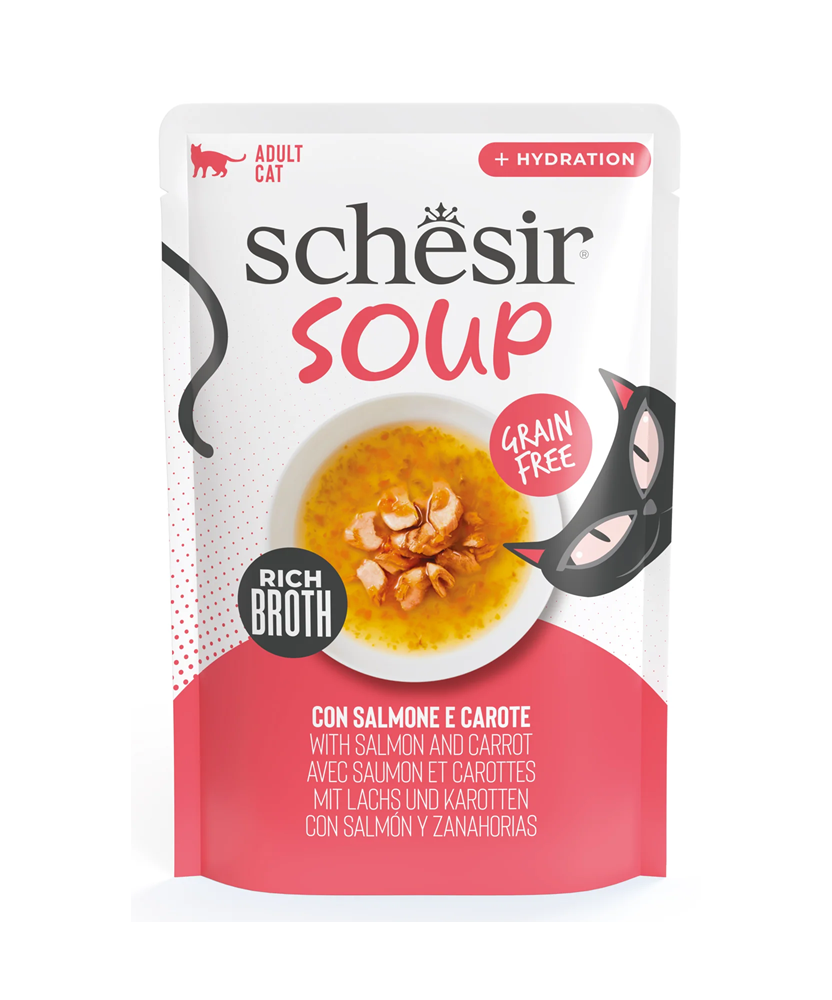 SCHESIR SOUP SALMONE E CAROTE 40G - Iperverde