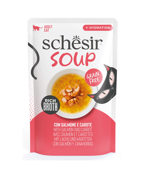 SCHESIR SOUP SALMONE E CAROTE 40G - Iperverde