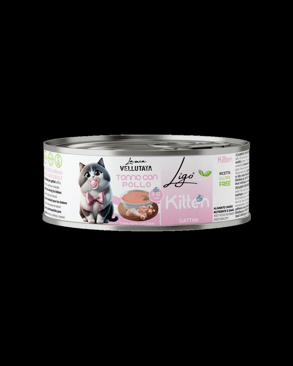 Ligo Nature alimento in Brodo per Gattini -  kitten 85 gr