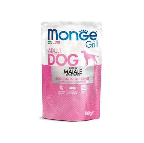 monge grill busta per cani adulti 100gr - Iperverde