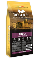 Meglium crocchette per cani adulti di taglia media 2,5 kg