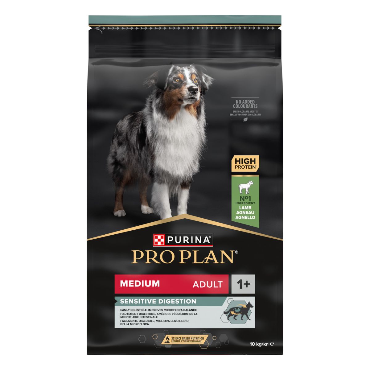 Purina ProPlan Cane Medium Adult Digestion - Agnello 10 kg