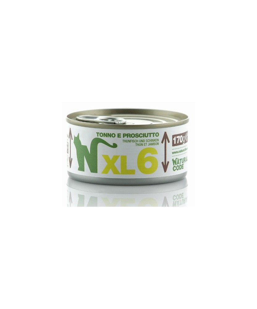 Natural code XL alimneto umido per gatti 170gr