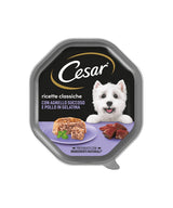 cesar Ricette Classiche vaschette per cani 150 gr